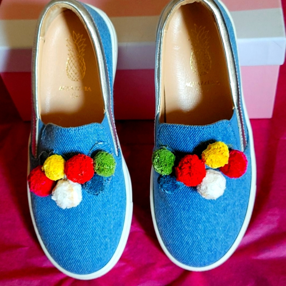 Aquazzura Girls Sneakers/Moccassins NWB